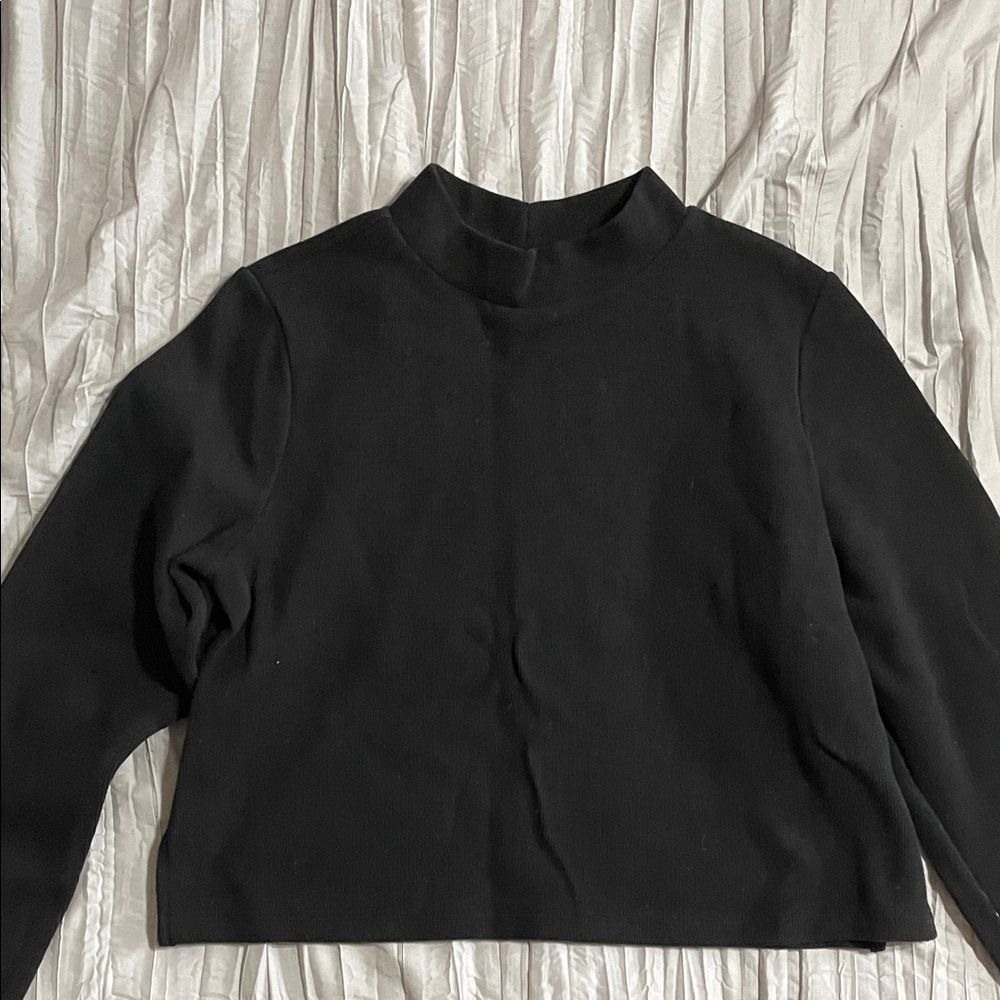 Old Navy Black Long Sleeve Top